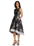 Women's Floral Jacquard Cocktail Dress