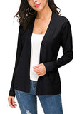 Women's Long Sleeve Open Front Lightweight Knitted Cardigan | Women's Cardigan