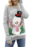 Viottiset Women's Ugly Christmas Sweater Animal Pattern Xmas Pullover Knitted Jumper | Women's Sweaters