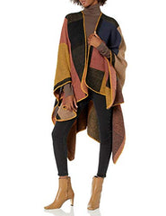 Women's Wrap Shawl Poncho Cape  