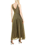 Women's Lena Sleeveless Surplice Wrap Long Gown | Women's Evening Gowns