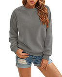 Panadila Women's Oversized Crewneck Sherpa Sweatshirts Casual Fuzzy Fleece Pullover Top Warm Sweater | Women's Casual Dresses