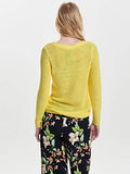 Yellow Pearl Women's Onlgeena Pullover Knt Noos Sweater - Only | Women's Jumpers