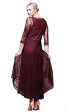 Nataya Womens Downton Abbey Tea Party Gown Antique Dress