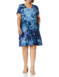 Women's Plus Size Tie Dye Quinn Dress | Women's Casual Dresses
