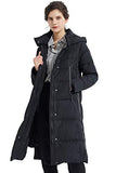 Orolay Women's Thickened Down Jacket Long Winter Coat Hooded Puffer Jacket | Women's Coat & Jacket
