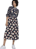 Women's Blumen Hemd Business Casual Dress | Women's Work Dresses