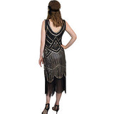 1920s Flapper Dress Women - Gatsby Dress - Sequin Evening Dress - Plus Size Flapper Dress Costume 6-18 | Original Brand