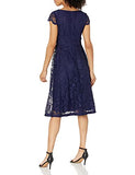 Women's Scalloped V-neck Lace Dress | Women's Lace Dresses