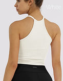 Women's Crop 3-Pack Washed Seamless Rib-Knit Camisole Crop Tank Top | Original Brand | Women's Tops and Blouses