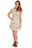 Ladies 80s Retro T Shirt Skater Dress