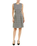 Women's Houndstooth Check Fit and Flare Dress | Women's Work Dresses