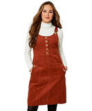 Joe Browns Women's Unique Cord Pinafore Dress Casual | Women's Casual Dresses