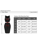 Womens Sexy Casual Bodycon Dresses Ribbed Twist Front Cutout Tank Dress Basic Nightout Midi Dresses | Women's Formal Dresses