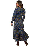 Women's Floating Dandelion Dress Casual