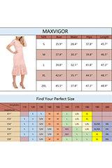 Women's Floral Lace Mermaid Dress Cocktail Party Bodycon Dresses Wedding Bridesmaid Guest Midi Dress