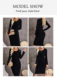 omens Long Sleeve Midi Sweater Dress