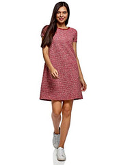 oodji Ultra Women's Textured A-Line Dress | Women's Casual Dresses