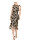 Women's Flounce Hem Sheath Dress | Women's Work Dresses