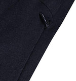 Women's Classic V-Neck Casual Party Knee Length Sheath Work Short Sleeve Faux Black Wrap Dress | Women's Work Dresses