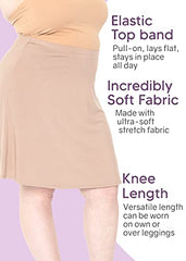 Knee Length A-Line Flowy Skirt | Comfortable Clothes for Women | S-5XL | Original Brand