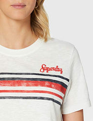 Women's Retro Stripe Tee T-Shirt | Women's Tops and Blouses