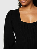 Women's Square Neck Knitted Sweater Pullover | Original Brand