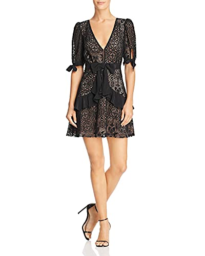 Lace Dress,  Black,  X-small