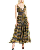 Women's Lena Sleeveless Surplice Wrap Long Gown | Women's Evening Gowns