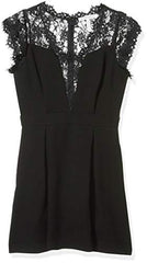 Women's Lace Inset Dress