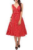 Women's Dress 40s 50s Swing Vintage Rockabilly Ladies Retro Prom Party Plus Size Dresses