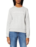 Core Logo Crew Neck Sweatshirt - Ladies Clothes - Jumpers For Women UK - Black Jumper - Clothes Women - Black - Size XL | Original Brand | Women's Cardigan
