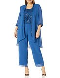 Women's Emrboidered Top Long Jacket Pant Set Dress | Original Brand | Women's Work Dresses
