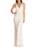 Women's Mermaid, Off White, L | Women's Evening Gowns