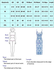 Women Casual Spaghetti Strap Split Midi Dress Floral/solid Bodycon Pencil Dress