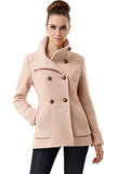 BGSD Women Cheri Wool Blend Boucle Coat