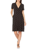 Women's Cap-sleeve Faux-wrap Dress | Women's Evening Gowns