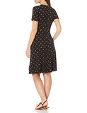 Women's Cap-sleeve Faux-wrap Dress | Women's Evening Gowns