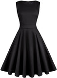 OWIN Women's Vintage 1950's Floral Spring Garden Rockabilly Swing Prom Party Cocktail Dress…