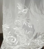 Ladies Dress Up Veil Waist Length Lace Edge Bridal Veil | Women's Casual Dresses
