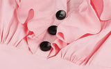 Women Summer Tunic Dress V Neck Casual Loose Flowy Shift Dresses | Original Brand