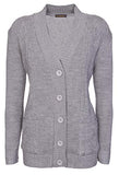 New Classic Womens Cardigan Ladies Sizes 10-20 Cable Knit Long Sleeve Aran Type | Original Brand