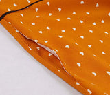 Women's Polka Dots Hearts V Neck Wrap Vintage Dress with Pocket | Original Brand | Women's Cocktail Dresses