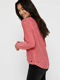 ONLY Women's Onlgeena Xo L/S Pullover Knt Noos Sweater, Tea Rose, L UK | Women's Sweaters