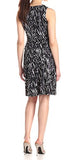 Women's Sleeveless Surplice Printed Madelyn Dress | Women's Work Dresses