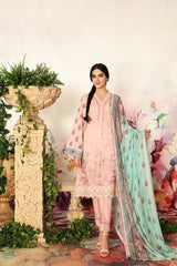 42101323 Crinkle Chiffon Nishat Linen Summer Volume 2 2021