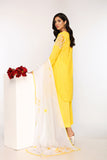 Nishat Linen 42201478 White Yellow Mid Summer 2022 Online Shopping