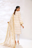 Nishat Linen 42201508 Yellow Off white Mid Summer 2022 Online Shopping