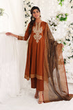 Nishat Linen 42201643-Printed Embroidered 3PC Amaltas Sunheri Eid Collection 2022 Online Shopping