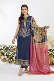 Nishat Linen 42201650- Embroidered 3PC Amaltas Sunheri Eid Collection 2022 Online Shopping